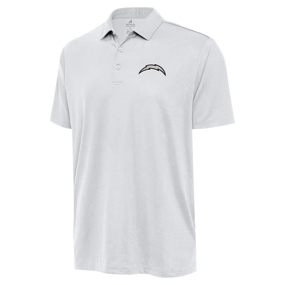 Men's Antigua  White Los Angeles Chargers-Ellipse Performance Polo