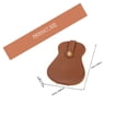 thumbnail image 2 of HOOWIFFY Compact Brown PU Guitar Pick Holder for Practical Instrument Accessory Storage, 2 of 8