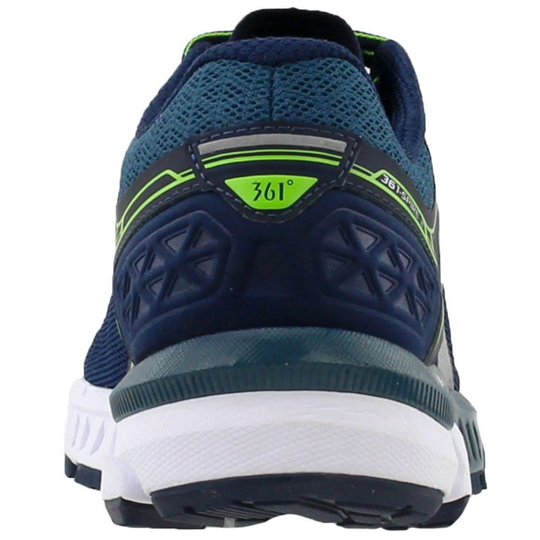 361 Degrees Men's Spire 2 Running Shoe, Maya/Lime, 11 D(M
