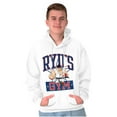 thumbnail image 4 of Street Fighter Ryu's Gym Workout Men Big & Tall Graphic Hoodie Brisco Brands 3X, 4 of 5