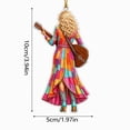 thumbnail image 2 of Dolly Christmas Ornament Parton Home Decor Christmas Tree Ornaments Hanging Dolly Christmas Tree Hanging Parton Country Music Theme Figurine Holly Christmas Ornament, 2 of 4