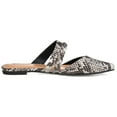 thumbnail image 3 of Brinley Co. Womens Braided Strap Pointed Toe Slide, 3 of 8