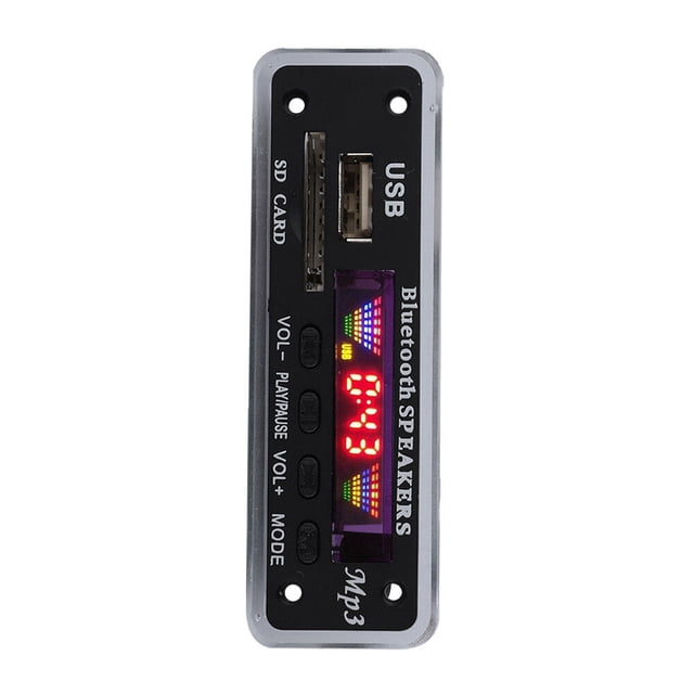 Módulo de decodificación MP3 FM APE FLAC Bling Bling con pantalla de 4 colores SDM01Bt U-DX Bluetooth 5.0 negro
