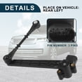 thumbnail image 5 of Unique Bargains Air Suspension Ride Height Level Sensor for Land Rover Range Rover No.RQH500450 1 Set, 5 of 6