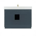 thumbnail image 6 of Gazsi 48" Single Bathroom Vanity Set in Charcoal Blue with Grain White Composite Stone Countertop without Mirror, 6 of 8