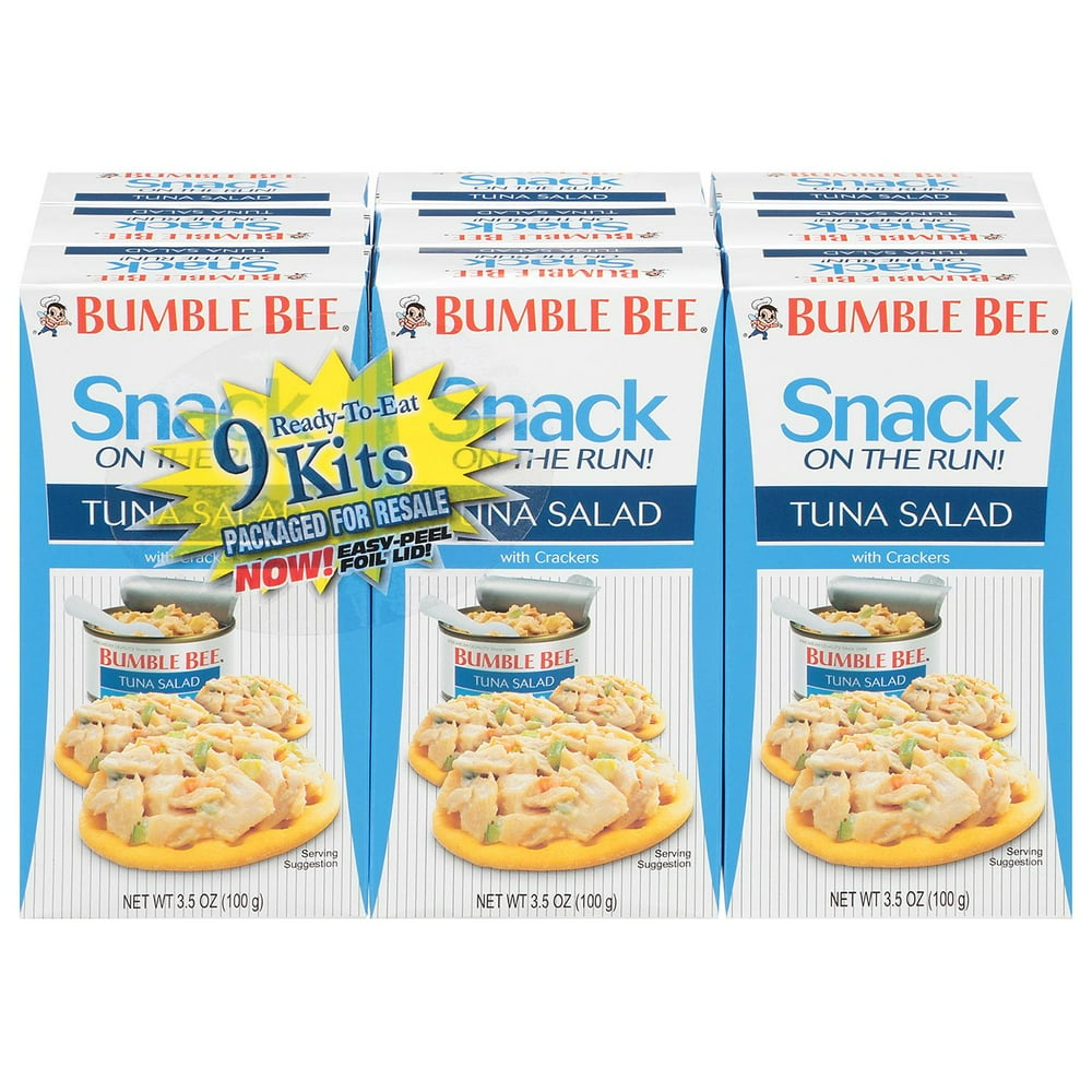 Bumble Bee Tuna Salad Snack On The Run Kit (3.5 oz., 9 ct.) Walmart