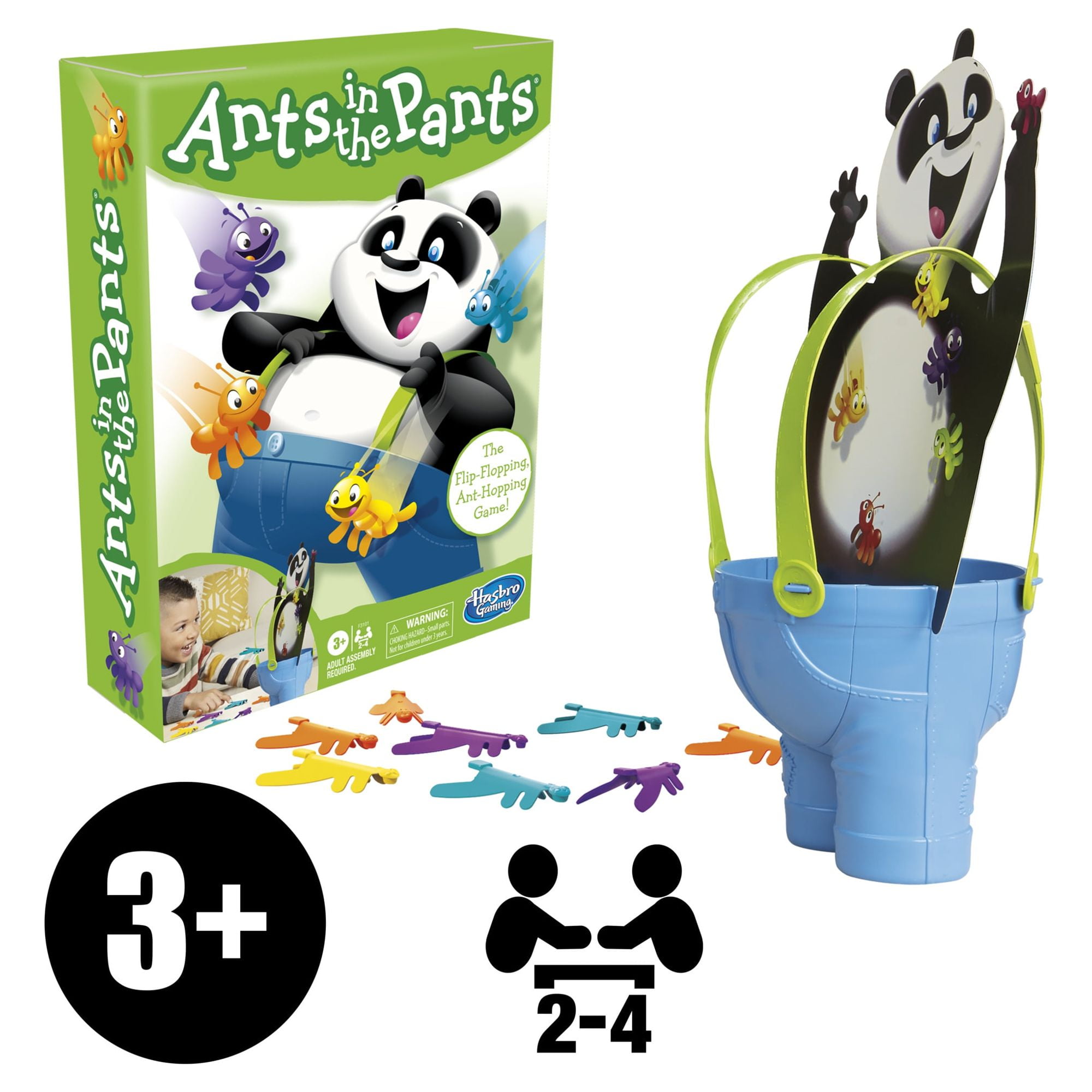 Ants in the Pants Board Game Toy for Kids and Family Ages 3 and up, 2-4 Players