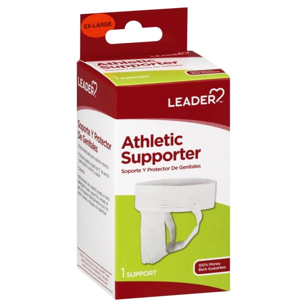 Leader Athletic Supporter White, X large EA/1