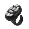 thumbnail image 4 of Mini ratón de desplazamiento portátil recargable con Bluetooth y control remoto inalámbrico con punta de dedo Negro, 4 of 9