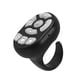 thumbnail image 4 of Anillo de Control remoto portátil con del , anillo de desplazamiento remoto, compacto, portátil para teléfonos inteligentes, navegación Negro, 4 of 9