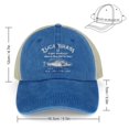 thumbnail image 2 of Luca Brasi Fish Market Dark Blue Hat Adjustable Funny Fashion Unisex Baseball Cap for Men Women, 2 of 7