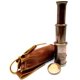 thumbnail image 1 of Telescopio náutico de latón Spyglass con funda de piel., 1 of 5