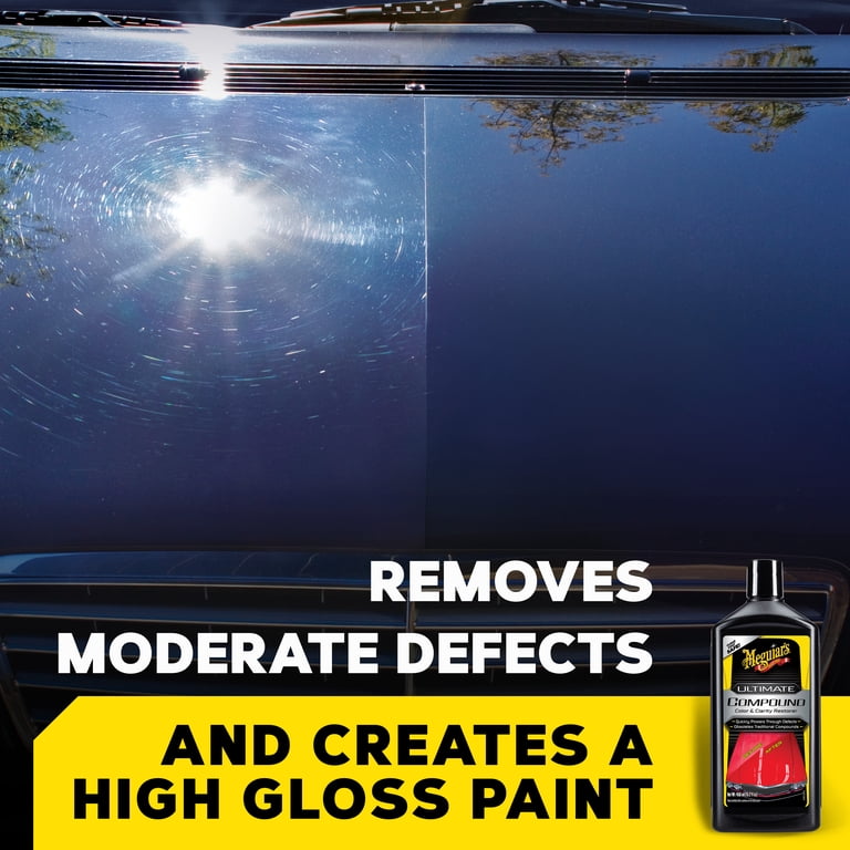 Meguiar's, Ultimate Compound, G17216, 15.2 oz, Safe for Clear Coat