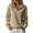 Coffee, variant on Womens Knit Quarter Zip Sweatshirt Loose Fit Stand Long Sleeve Casual Pullover Top for Fall Work Daily Wear