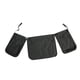thumbnail image 1 of Riñonera con hebilla ajustable, ligera, para hombre y mujer, con múltiples bolsillos Negro, 1 of 7
