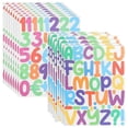 thumbnail image 1 of 16 Sheets Sticker Decoration Number Decals Stickers Letters for Poster Board Alphabet Crafts Scrapbook DIY Applique Small, 1 of 5