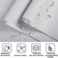 thumbnail image 5 of Peel and paste wallpaper Pure blue thickened waterproof self-adhesive wallpaper Removable wallpaper, 5 of 5