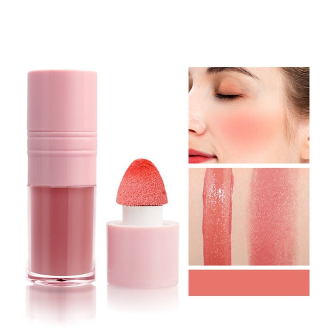 Liquid Powder Blusher Ruddy Long Lasting Eye Shadow Facial Toner 3Ml, Makeup White Blusher