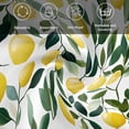 thumbnail image 5 of Summer Lemon Cloth Napkins, Yellow Fruits Green Botanical Pastoral Washable and Reusable Dinner Napkins Set of 4, Table Napkin for Kitchen Party Birthday Wedding Hotel Housewarming 20"x20", 5 of 8