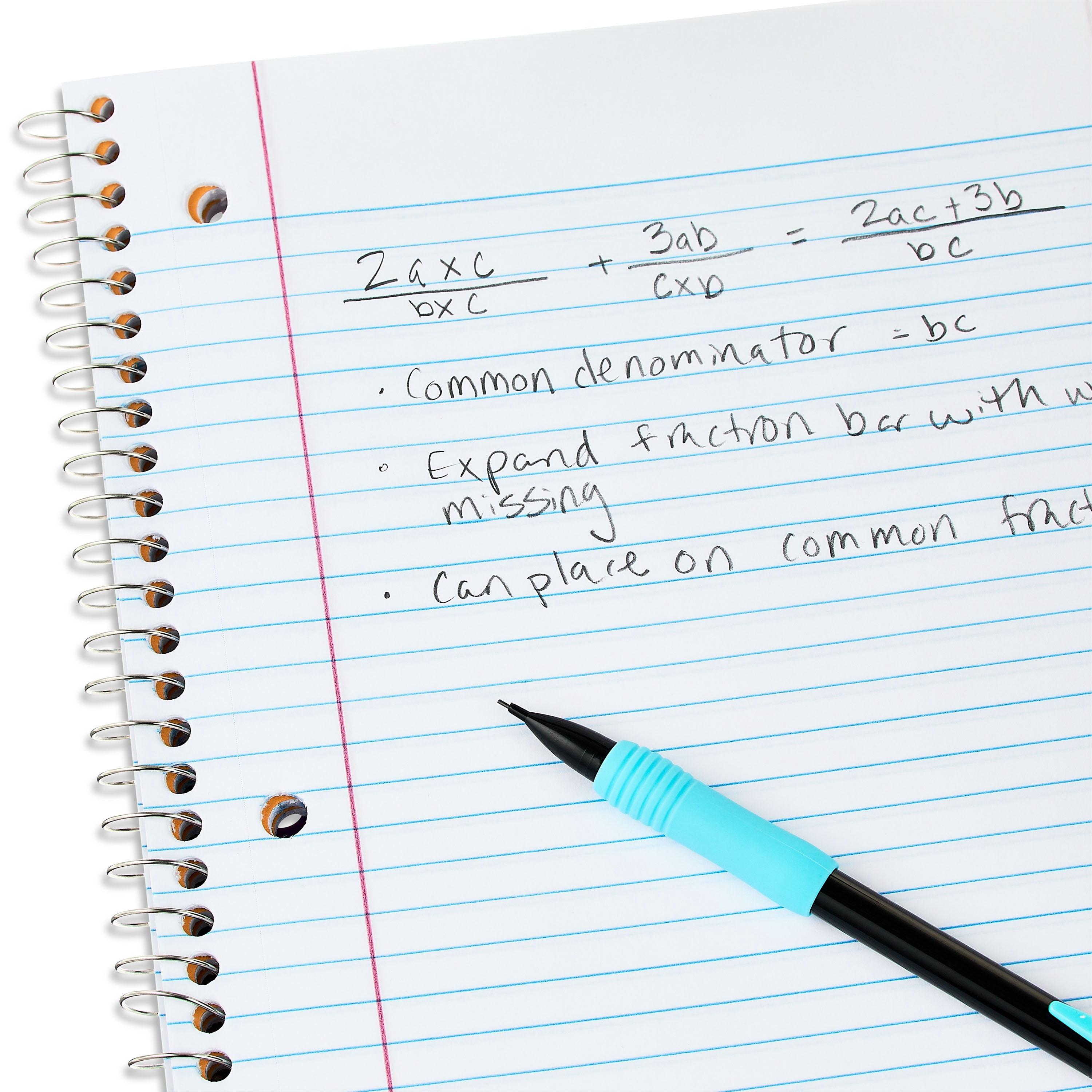 (4 pack) Pen + Gear College Ruled 3-Subject Notebook, 8" x 10.5", Yellow, 120 Sheets