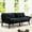 Black, variant on Gewnee Convertible Folding Modern sofa Bed,Upholstered Loveset,Adjustable Armrest and Backrest,Suitable for Living rooms and Apartments.Navy Blue
