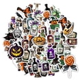 thumbnail image 6 of 35pcs-100pcs Spooky Halloween Stickers Gothic Skull Stickers Potion Stickers for Notebooks Laptops Suitcases, 6 of 9