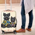 thumbnail image 4 of Happy Mother's Day Proud Scottish Terrier Mom Travel Luggage Cover Scottie Dog Lover Gifts Suitcase Dust Protective Decor - 03003, 4 of 5