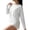 White, variant on Womens Yoga Workout Tops Drawstring Ruched Quick Dry Shirts Pullover Light Weight Athletic Tshirts Coverups Blue M