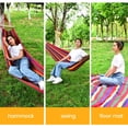 thumbnail image 3 of CSChome Swing Hammock Portable Camping Hammock Single Hanging Bed Wear Resistant Strong Load-Bearing Anti-Rollover, 3 of 7