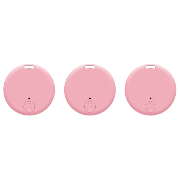 3 Pack GPS Tracker for Vehicles Key Finder GPS Tracker Mini GPS Tracker Pet GPS Tracker Pink