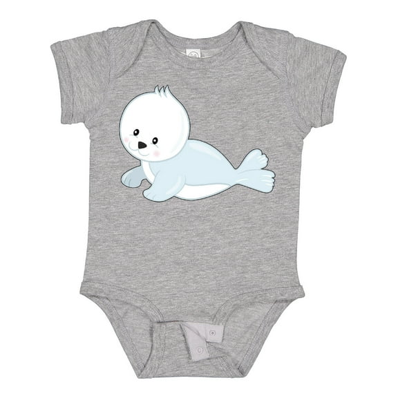 Inktastic Baby Seal Boys or Girls Baby Bodysuit