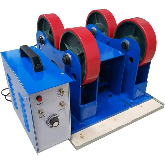 EQCOTWEA Digital Welding Turning Rolls Tank Welding Roller Rack 2200LBS