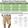 thumbnail image 3 of HCNTES Men's Casual Classic Drawstring Summer Beach Shorts with Pockets(Black,3XL), 3 of 5