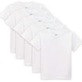 thumbnail image 2 of Fruit of the Loom 7-Pack Boys White Crew T-Shirts B7P525B Large 14-16, 2 of 6