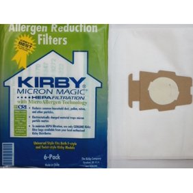 Kirby Part 197301 Genuine Kirby Hepa Filtration Vacuum Bags Model G6 And Ultimate G 9 Bags 1 Belt Walmart Com Walmart Com