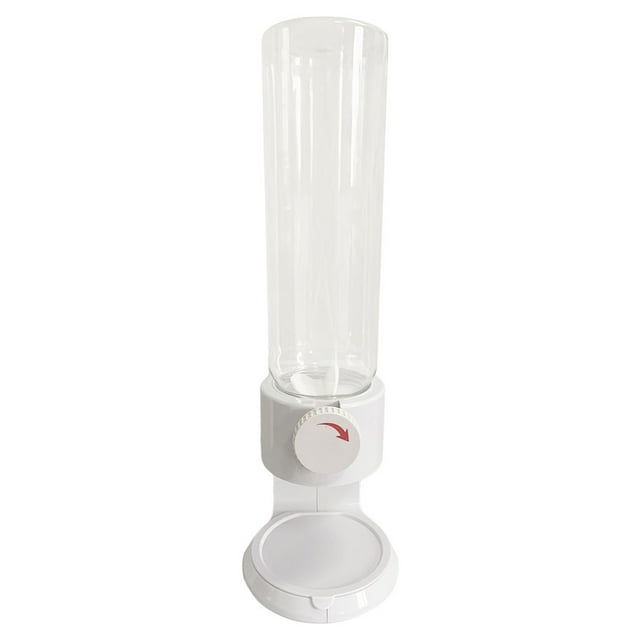 jifeng Cereal Dispenser Dry food Container Machine/Countertop Storage Food, for Cereal, White