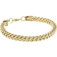 thumbnail image 3 of Black Stainless Steel Foxtail Chain 22" Necklace and 9" Bracelet Box Set (6mm), 3 of 5