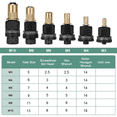 thumbnail image 3 of Ensemble d'Outils pour Écrou de Rivet M3-M10 pour Perceuse Manuelle et Électrique, Idéal pour Montage et Réparations, 3 of 6
