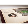 thumbnail image 4 of Florida State Seminoles 17'' x 13'' 5-Layer StadiumViews 3D Wall Art, 4 of 5