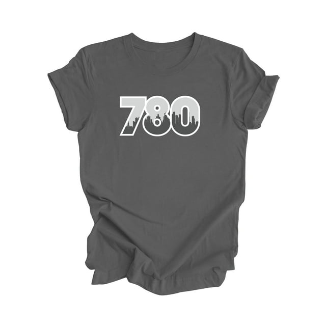 780 Edmonton Alberta Canada Code Régional Skyline de la Ville Cadeau - T-Shirt Unisexe - Inspired X
