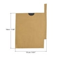 thumbnail image 2 of Uxcell Fruit Protection Bags 18x15cm Paper Fruit Cover Bags Yellow/Black 100 Pack, 2 of 5