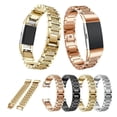 thumbnail image 3 of Silver Metal Watch Band 1Pack Adjustable Length Compatible with Fitbit Charge 2 7.1x0.7x0.2in, 3 of 8