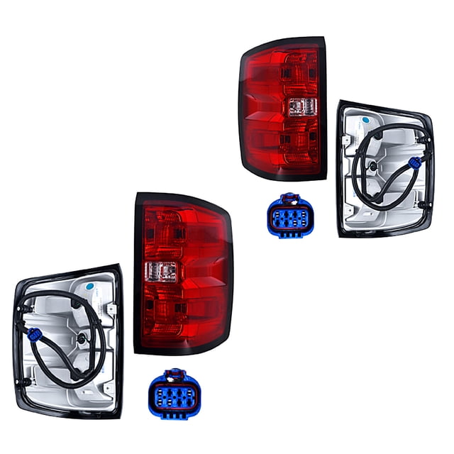 Par de Calaveras Silverado 2014 A 2018 Chevrolet DEPO .