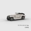 Speed Champions Car Back to the Futured Sets Model Building Bricks Supercar City Super Run Racing Sports Vehicle MOC Technique