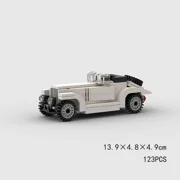 Speed Champions Car Back to the Futured Sets Model Building Bricks Supercar City Super Run Racing Sports Vehicle MOC Technique