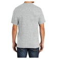 thumbnail image 2 of Yellow Rooster Men's Core Blend Pocket T-Shirts Ash 2XL, 2 of 6