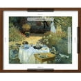 thumbnail image 5 of Art.com The Luncheon, 1876 Giclee Print by Claude Monet, Brown Frame Wall Art, 21" x 17", 5 of 5