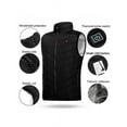 thumbnail image 4 of Unisex Electric USB Heated Vest Jacket Warm Up Heating Pad Cloth Body Warmer, 4 of 8