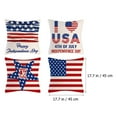 thumbnail image 2 of 4Pcs Independence Day Decoration Pillowcase Independence Day Patriotic Pillow Covers, 2 of 8
