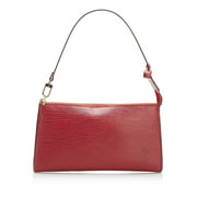 Pre-Owned Louis Vuitton Epi Pochette Accessoires Leather Red